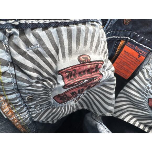 Rock Revival Evella boot cut blue jeans size 27 - Picture 10 of 13